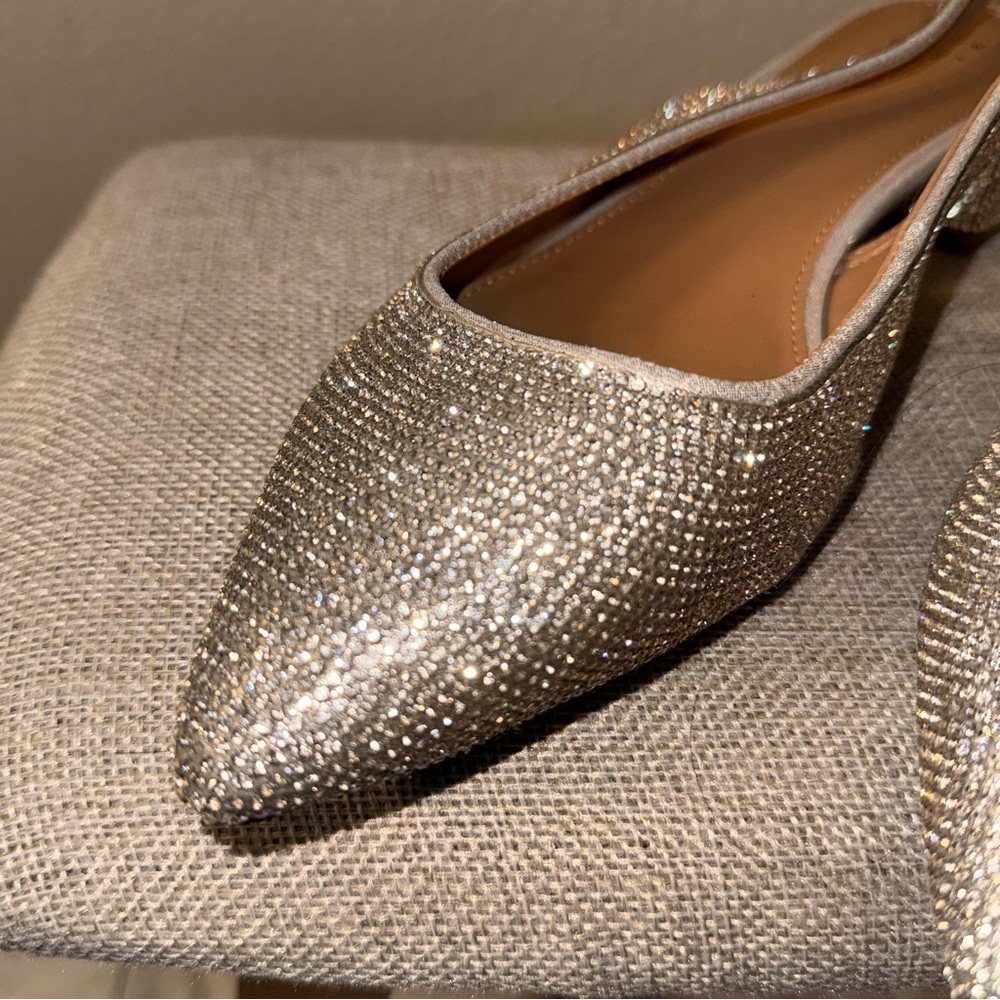 a new day Glittering silver Slingback Flats - Picture 5 of 5